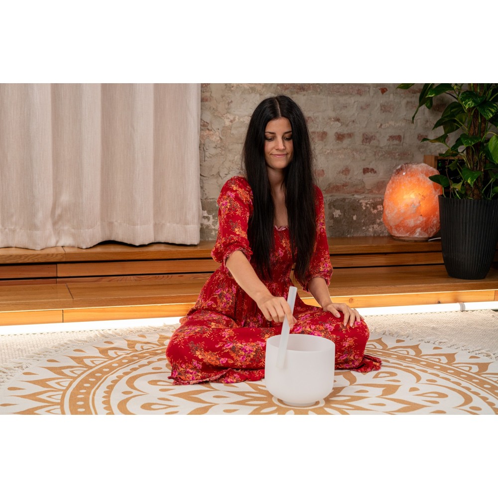 8" Співоча чаша MEINL Sonic Energy Crystal Singing Bowl Root Chakra CSB8C5 8" Співоча чаша MEINL Sonic Energy Crystal Singing Bowl Root Chakra CSB8C5