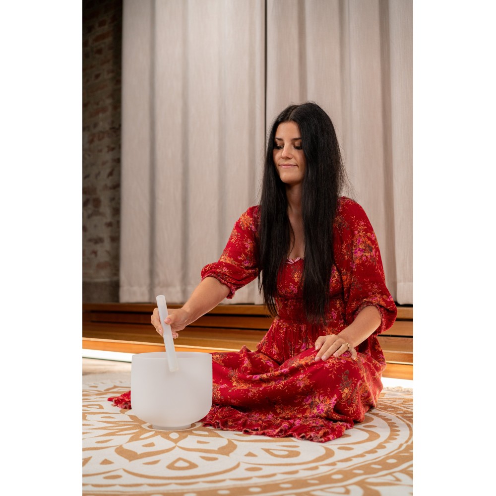 8" Співоча чаша MEINL Sonic Energy Crystal Singing Bowl Root Chakra CSB8C5 8" Співоча чаша MEINL Sonic Energy Crystal Singing Bowl Root Chakra CSB8C5