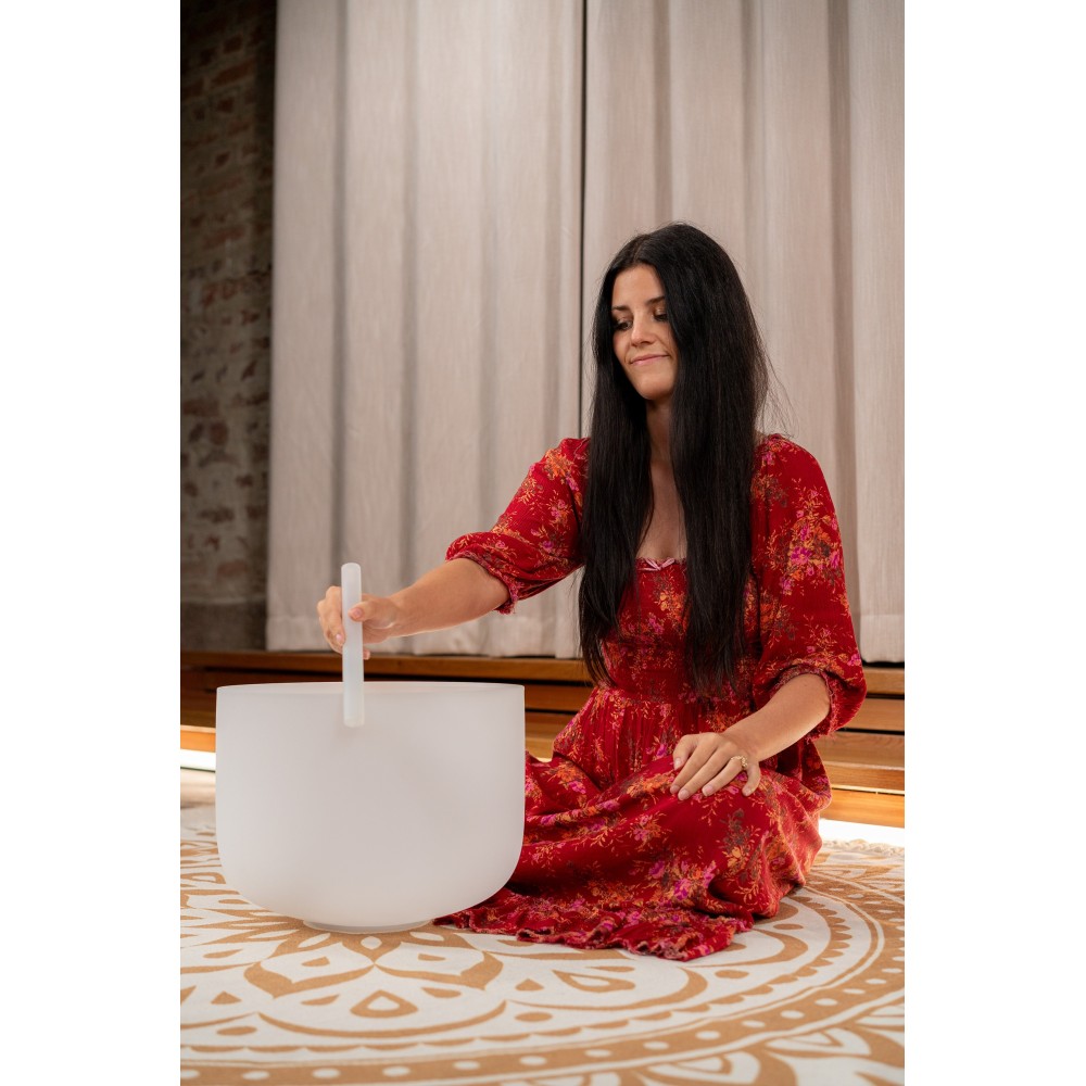 14" Співоча чаша MEINL Sonic Energy Crystal Singing Bowl Solarplexus Chakra CSBM14E3