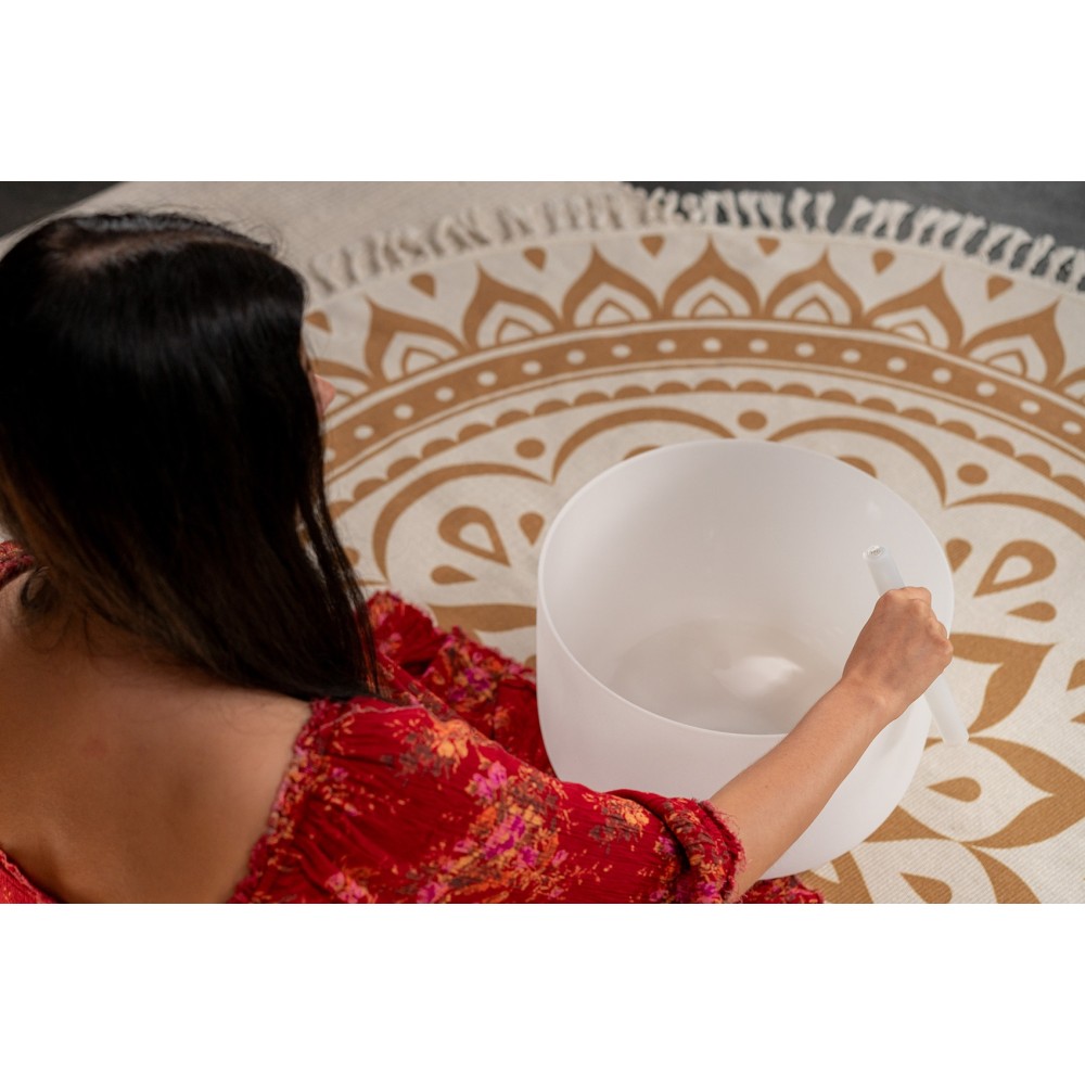 14" Співоча чаша MEINL Sonic Energy Crystal Singing Bowl Solarplexus Chakra CSBM14E3