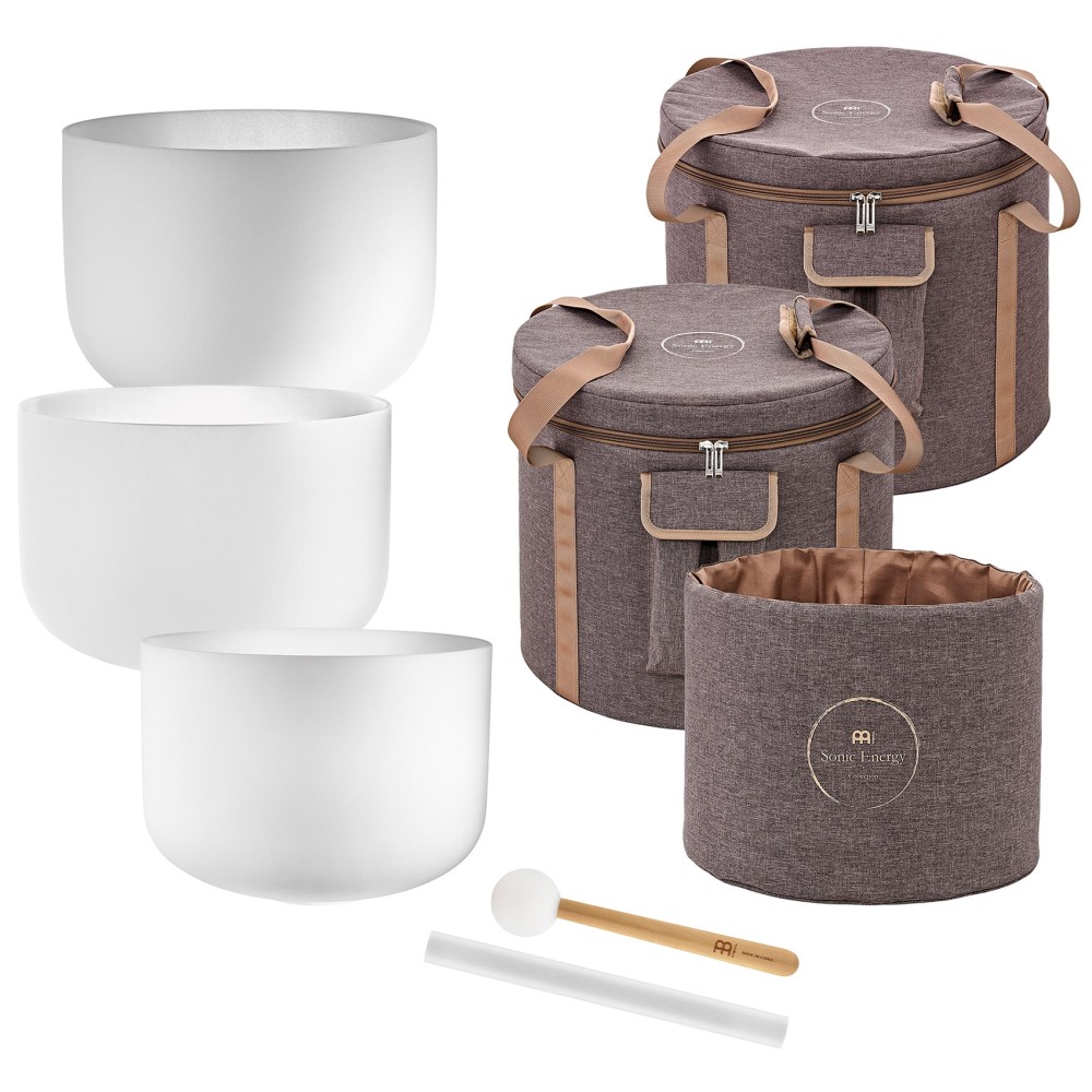 Набір співаючих чаш MEINL Sonic Energy Crystal Singing Bowls Set CSBMSETCEG