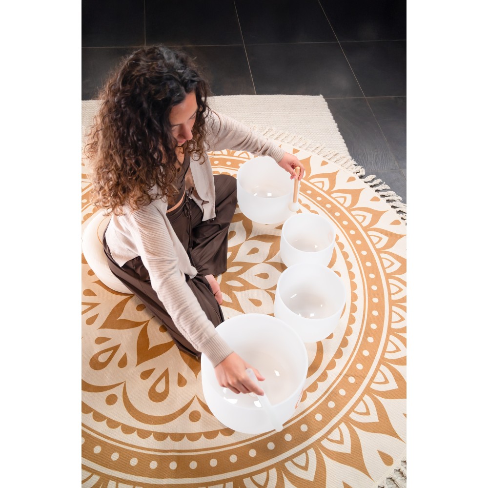 Набір співаючих чаш MEINL Sonic Energy Om Crystal Singing Bowls Set CSBSETOM4