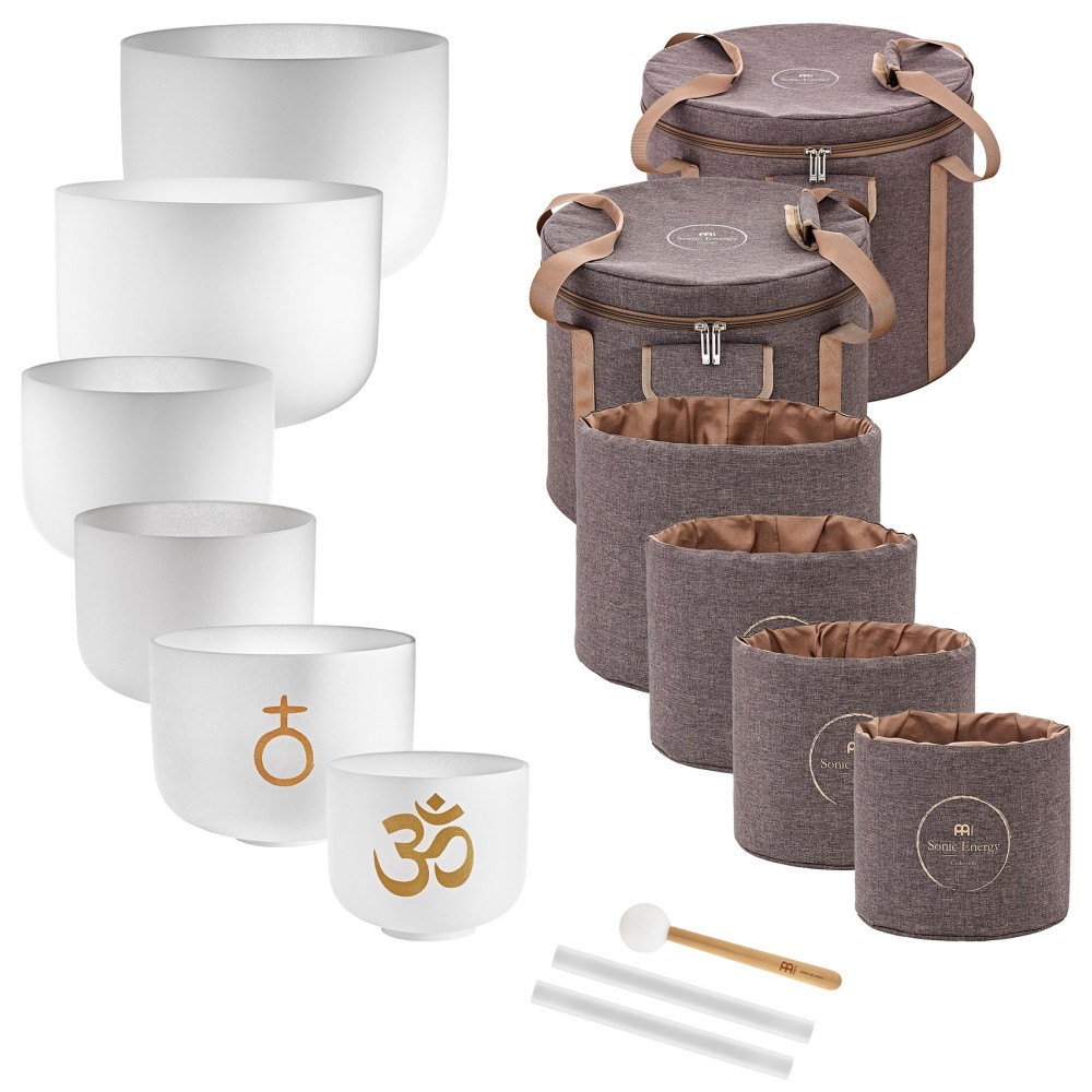 Набір співаючих чаш MEINL Sonic Energy Om Crystal Singing Bowls Set CSBSETOM6