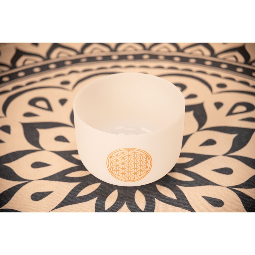 10" Співоча чаша MEINL Sonic Energy Crystal Singing Bowl Flower of Life 128 Hz PCSB10FOL 10" Співоча чаша MEINL Sonic Energy Crystal Singing Bowl Flower of Life 128 Hz PCSB10FOL