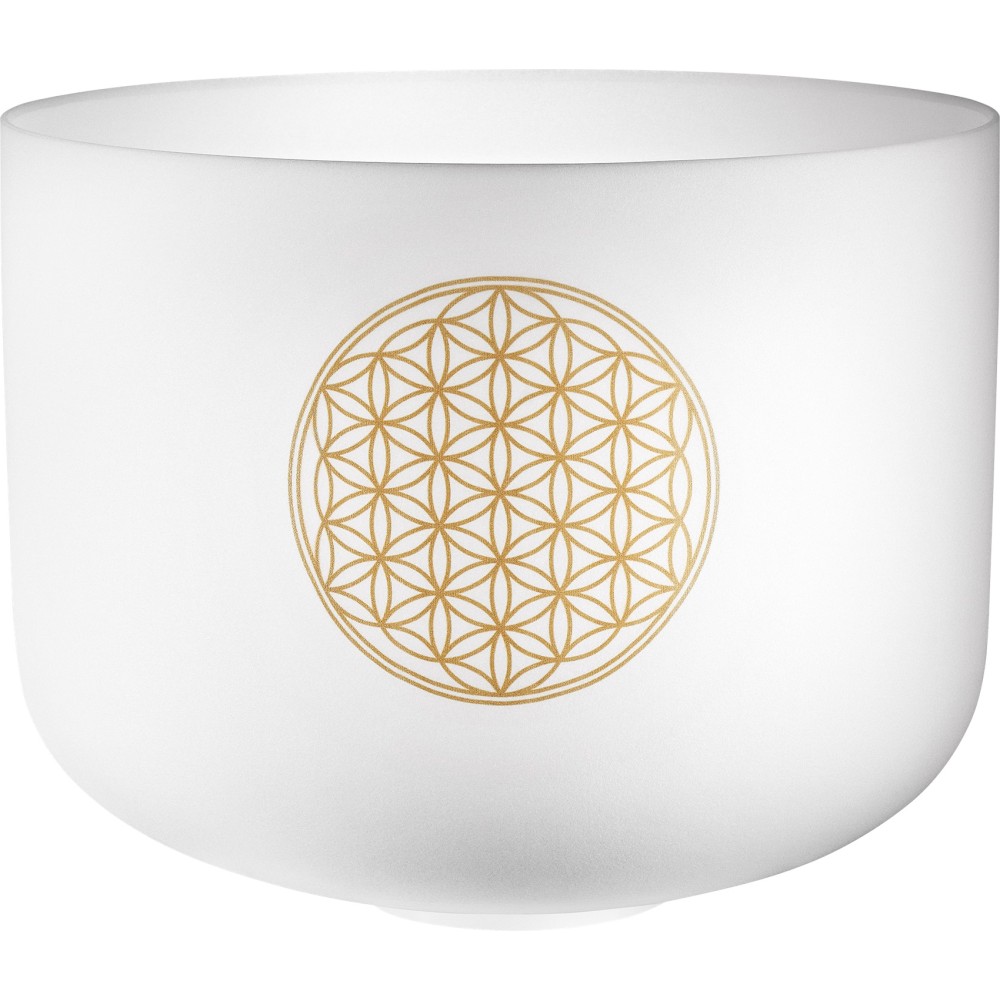 16" Співоча чаша MEINL Sonic Energy Crystal Singing Bowl Flower of Life 128 Hz C3 PCSB16FOL