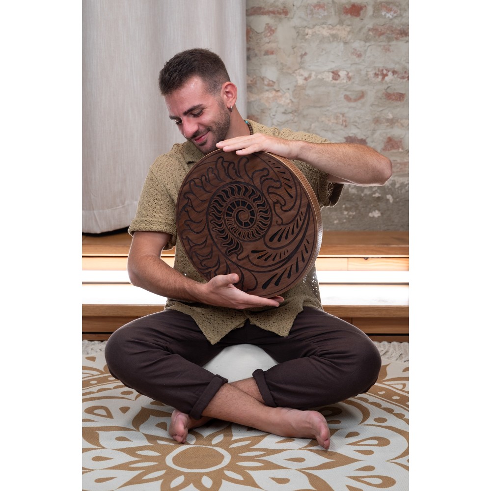 15" Рейндиск MEINL Sonic Energy Rain Disk Ocean Sound Fibonacci Inspired Carving RDO15F
