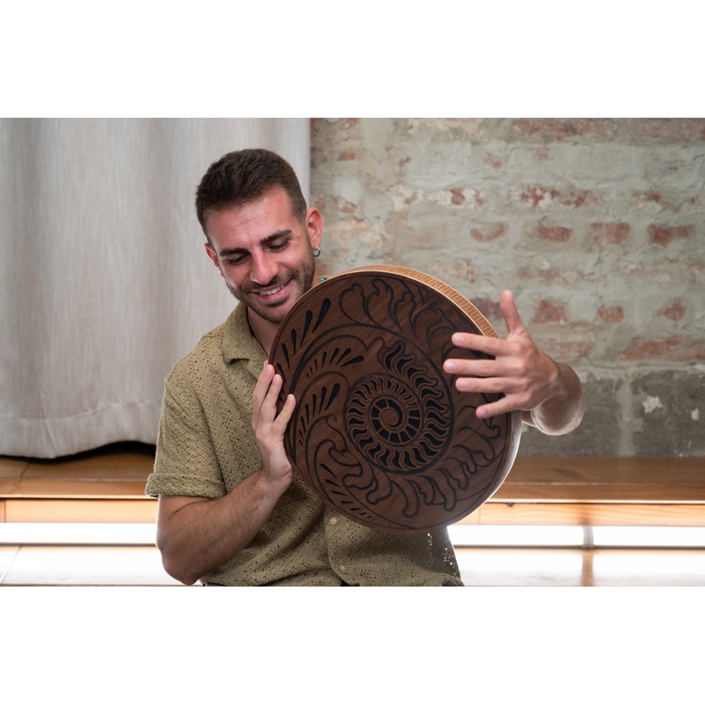 15" Рейндиск MEINL Sonic Energy Rain Disk Ocean Sound Fibonacci Inspired Carving RDO15F