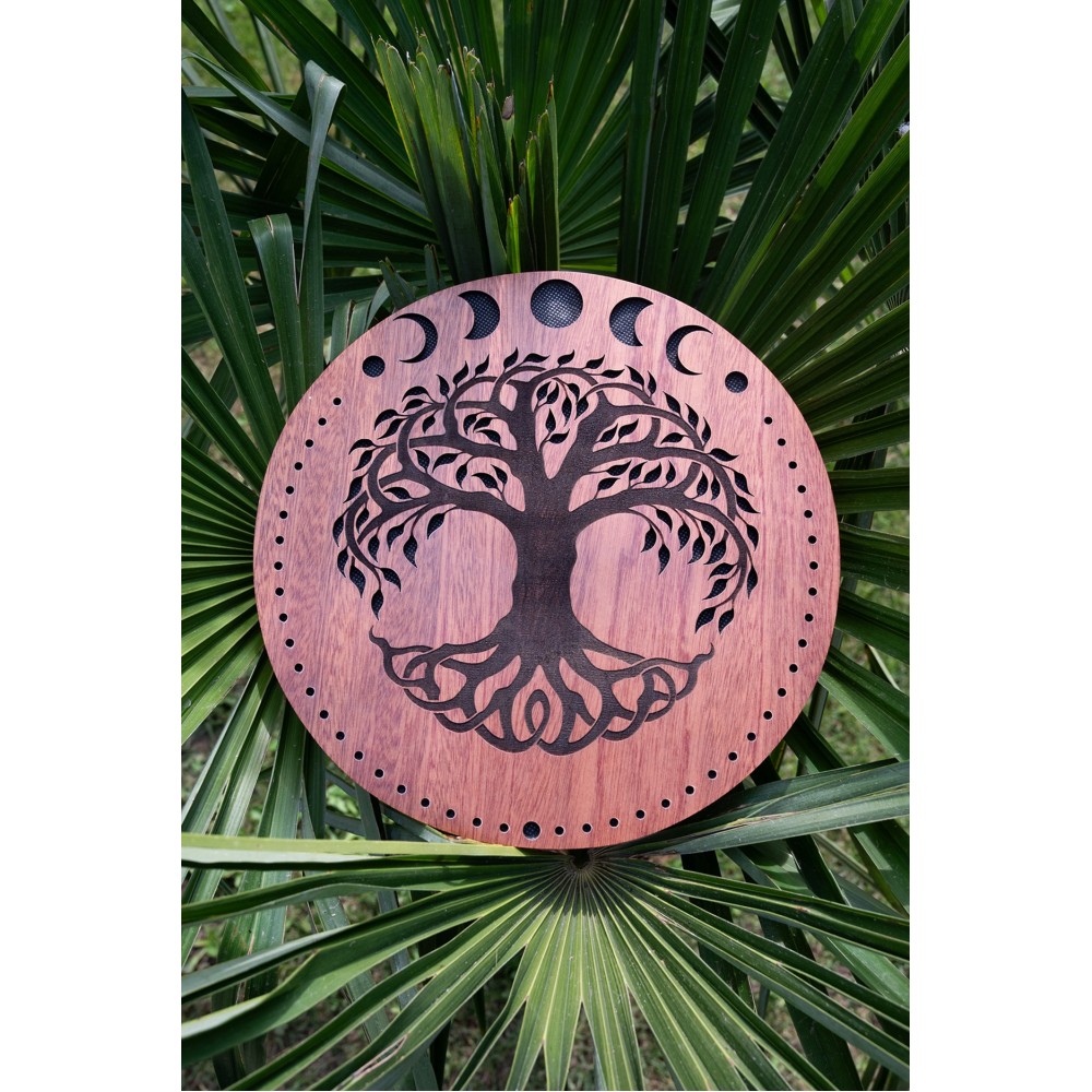 10" Рейндиск MEINL Sonic Energy Rain Disk Stream Sound Moon Phases & Tree of Life Carving RDS10MTOL 10" Рейндиск MEINL Sonic Energy Rain Disk Stream Sound Moon Phases & Tree of Life Carving RDS10MTOL