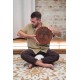 12" Рейндиск MEINL Sonic Energy Rain Disk Stream Sound Moon Phases & Tree of Life Carving RDS12MTOL