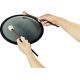 10" Глюкофон хеппі драм MEINL Sonic Energy Compact Steel Tongue Drum Dark Green B Minor CSTD1DG