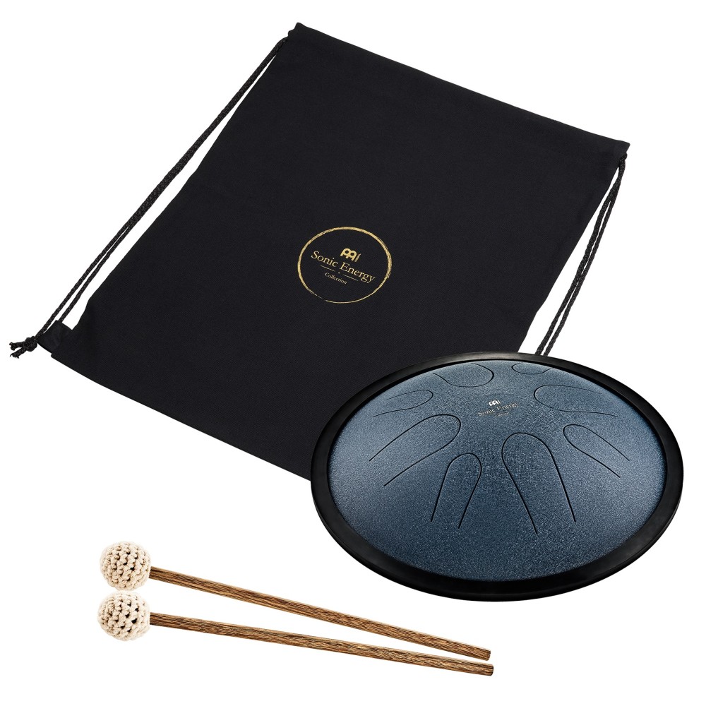 10" Глюкофон хеппі драм MEINL Sonic Energy Compact Steel Tongue Drum Navy Blue C Minor CSTD2NB