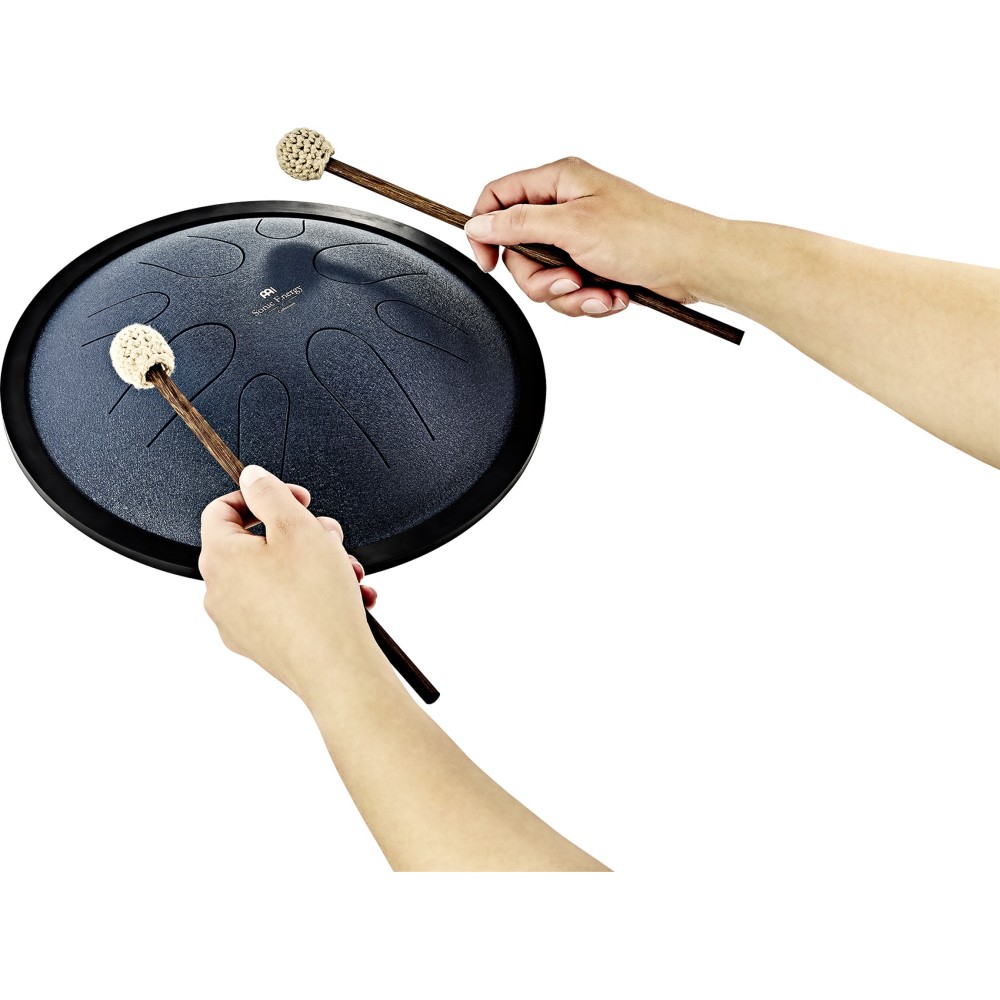 10" Глюкофон хеппі драм MEINL Sonic Energy Compact Steel Tongue Drum Navy Blue C Minor CSTD2NB