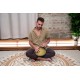 10" Глюкофон хеппі драм MEINL Sonic Energy Compact Steel Tongue Drum Gold D Minor CSTD3G