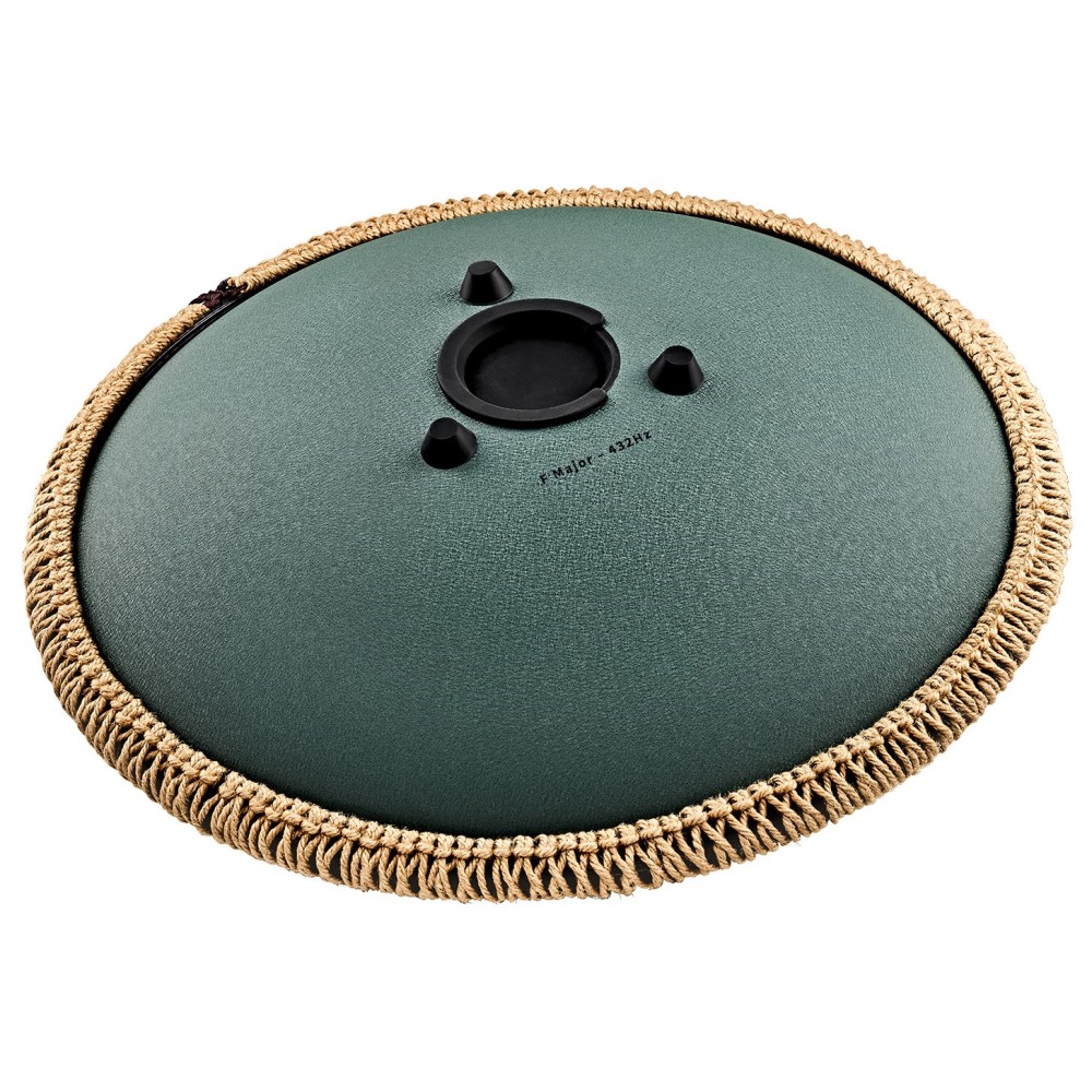 16" Глюкофон хеппі драм MEINL Sonic Energy Octave Steel Tongue Drum Dark Green F Major OSTD3DGE