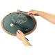 16" Глюкофон хеппі драм MEINL Sonic Energy Octave Steel Tongue Drum Dark Green F Major OSTD3DGE