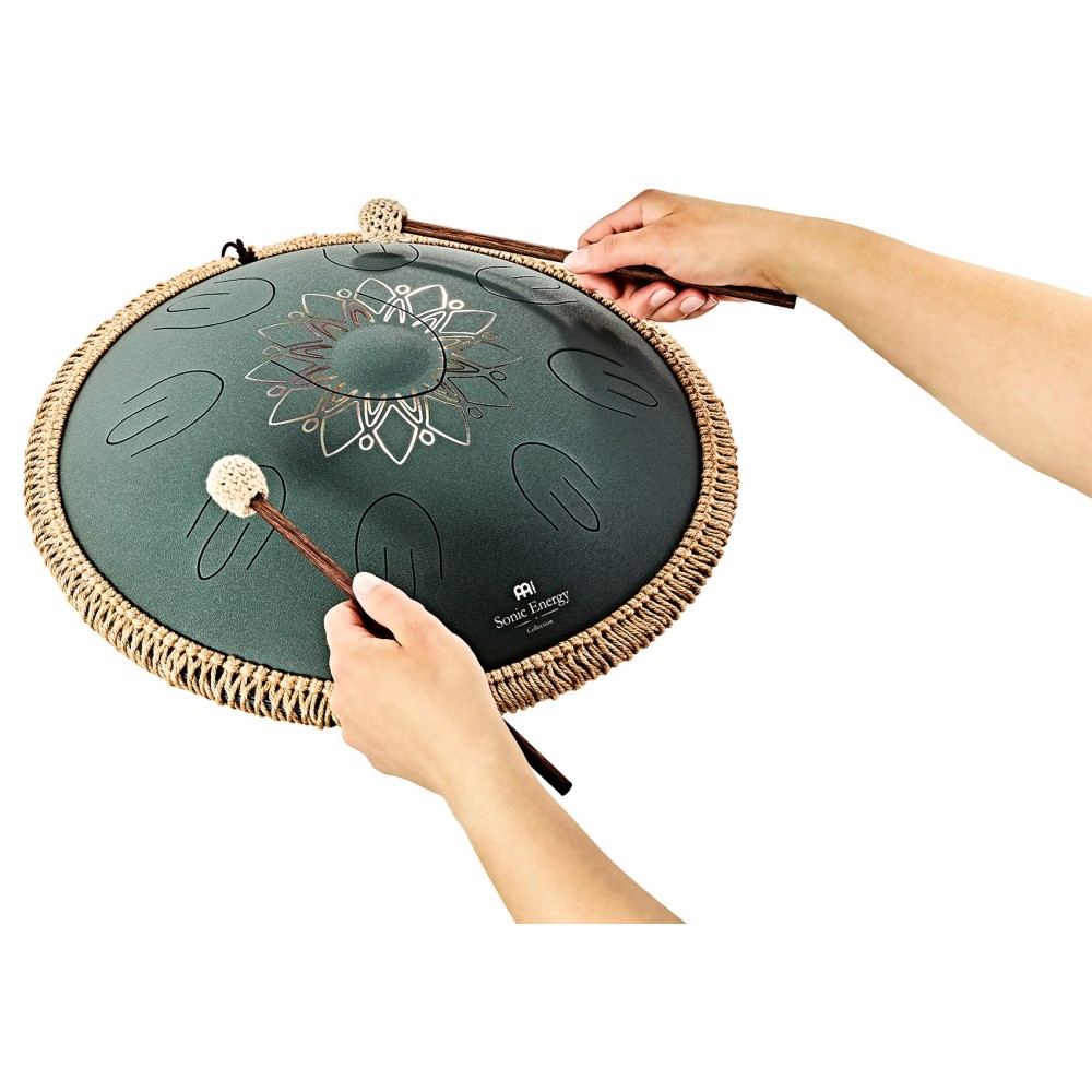 16" Глюкофон хеппі драм MEINL Sonic Energy Octave Steel Tongue Drum Dark Green F# Minor OSTD4DGE 16" Глюкофон хеппі драм MEINL Sonic Energy Octave Steel Tongue Drum Dark Green F# Minor OSTD4DGE