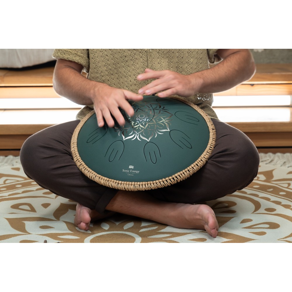 16" Глюкофон хеппі драм MEINL Sonic Energy Octave Steel Tongue Drum Dark Green F# Minor OSTD4DGE 16" Глюкофон хеппі драм MEINL Sonic Energy Octave Steel Tongue Drum Dark Green F# Minor OSTD4DGE