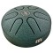 3" Глюкофон хеппі драм MEINL Sonic Energy Pocket Steel Tongue Drum Dark Green A Major Germ of Life PSTD4DGGOL