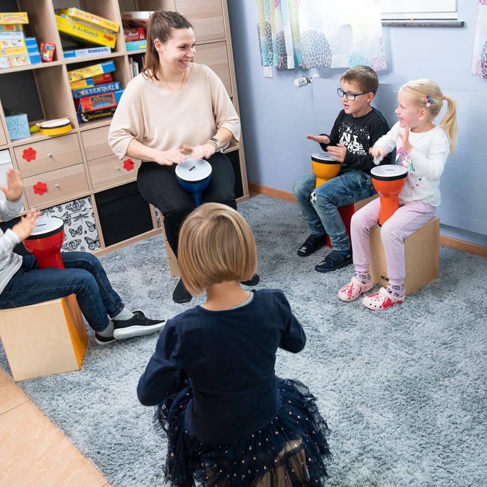 Набір джембе NINO Percussion Classroom Djembe Group Rhythm Set NINOSETEMDJ
