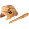 Гуїро Nino Percussion NINO514NT Wood Frog Guiro Medium Natural