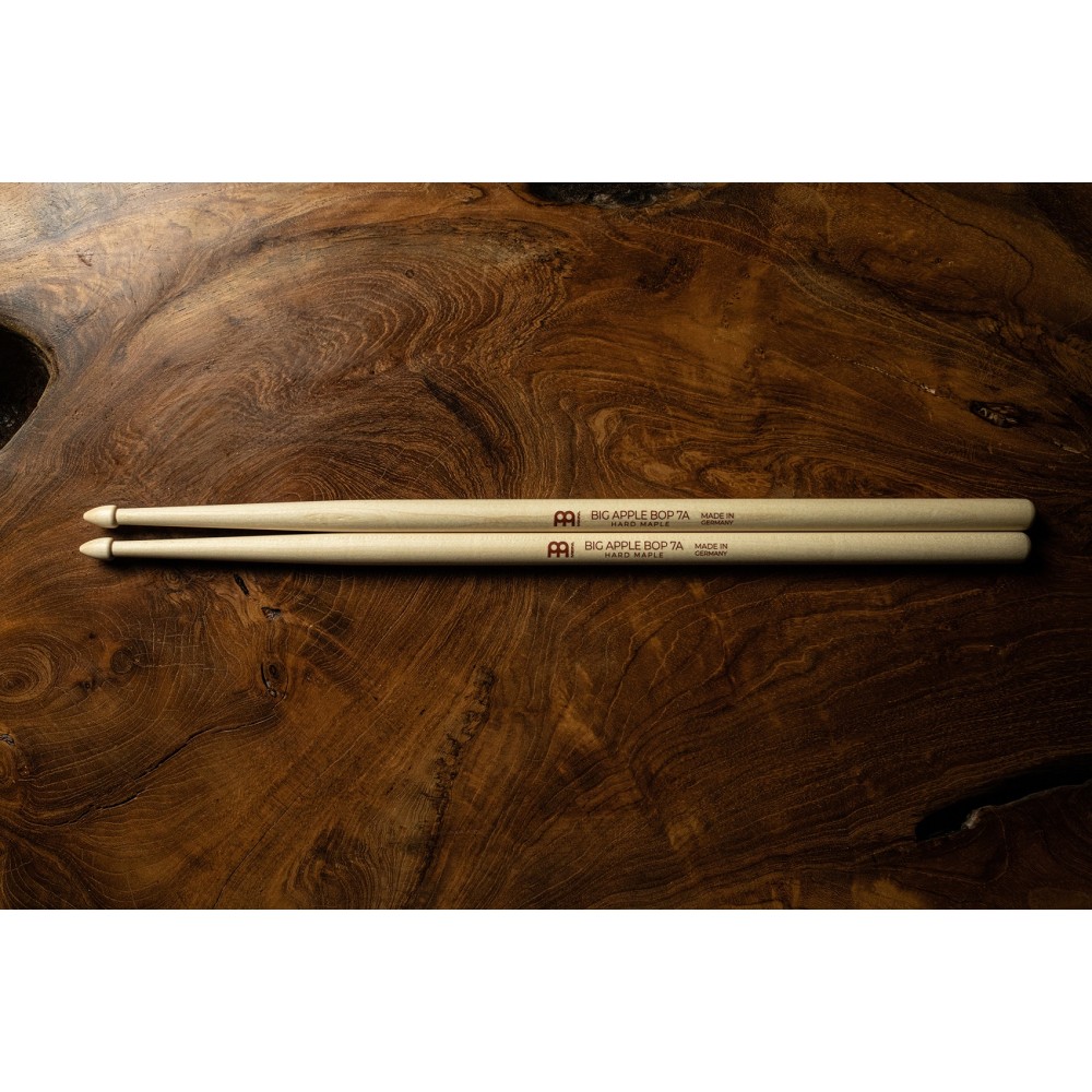 Барабанні палички MEINL Big Apple Bop 7A Hard Maple Wood Tip Drum Stick SB123