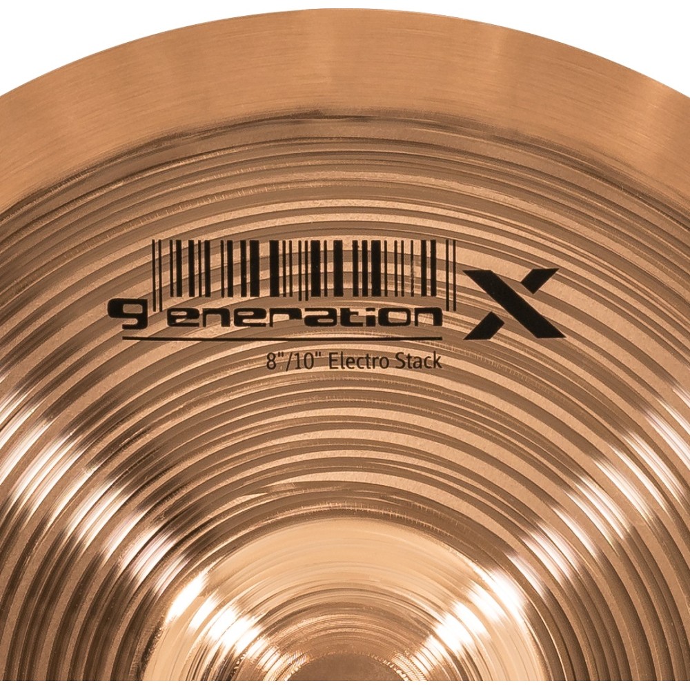 8"/10" MEINL Generation X Electro Stacks Effect Cymbal