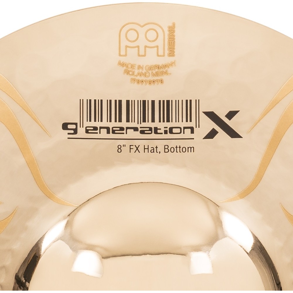 8" MEINL Generation X FX Hats Effect Cymbal