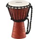 Джембе Nino Percussion NINO-ADJ2-XS Original African Style Rope Tuned Wood Djembe, XS Water Rhythm Series Brown 7"