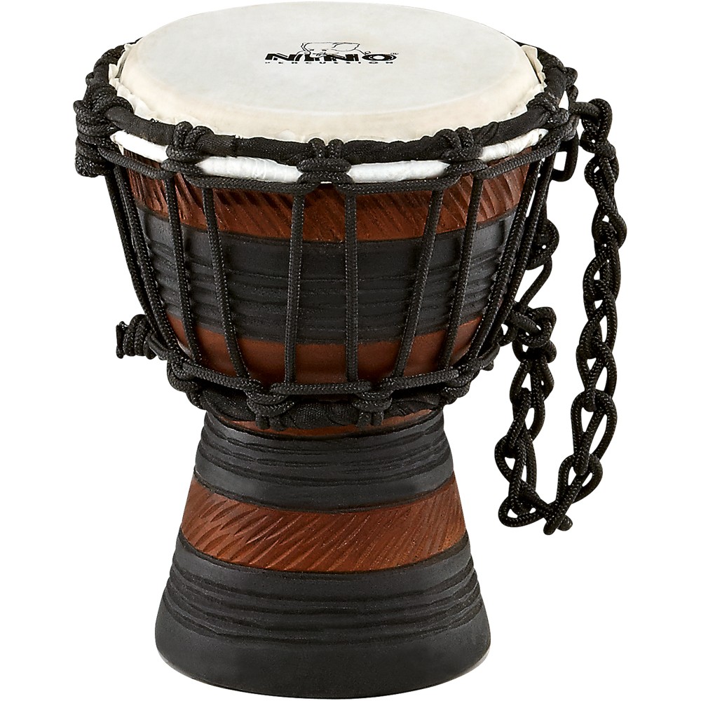 Джембе Nino Percussion NINO-ADJ3-XXS Original African Style Rope Tuned Wood Djembe, Earth Rhythm Series 4 1/2"
