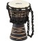 Джембе Nino Percussion NINO-ADJ4-XXS Original African Style Rope Tuned Wood Djembe, Water Moon Series Black 4 1/2"