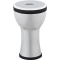Джембе Nino Percussion Elements Mini Djembe Silver Metallic 6"