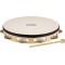 Тамбурін Nino Percussion Headed Wood Tambourine 10", 1 Row Version