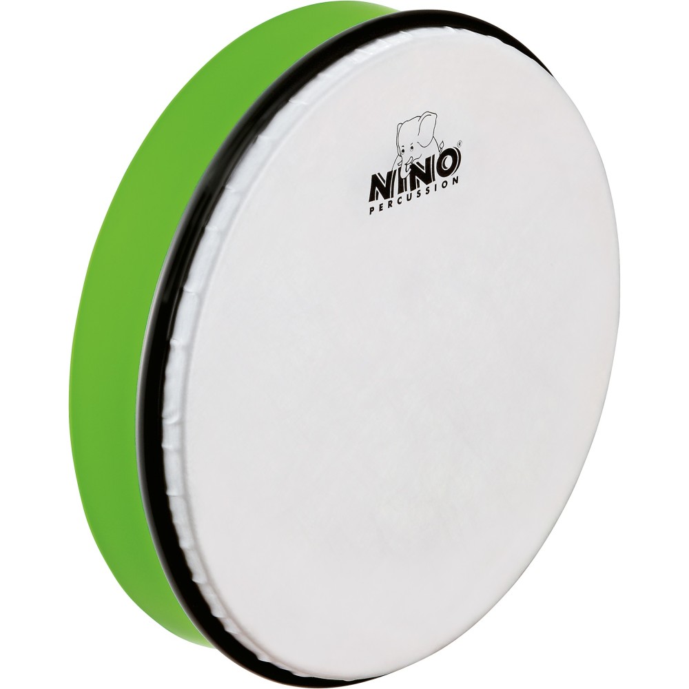 10" Фрейм барабан Nino Percussion ABS Hand Drum Grass-Green NINO5GG