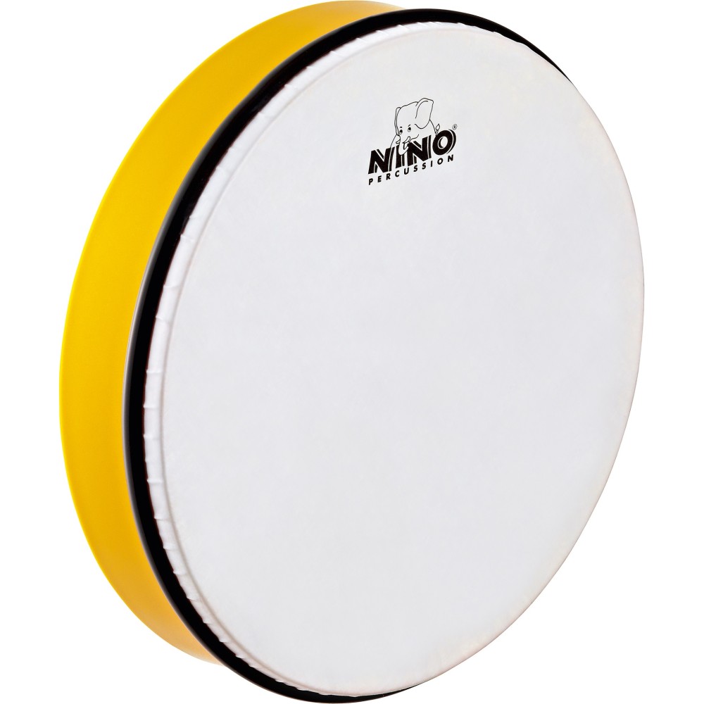 12" Фрейм барабан Nino Percussion ABS Hand Drum Yellow NINO6Y