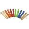 Набір клавес Nino Percussion Multi-Colored Clave Pack, 6 Pairs