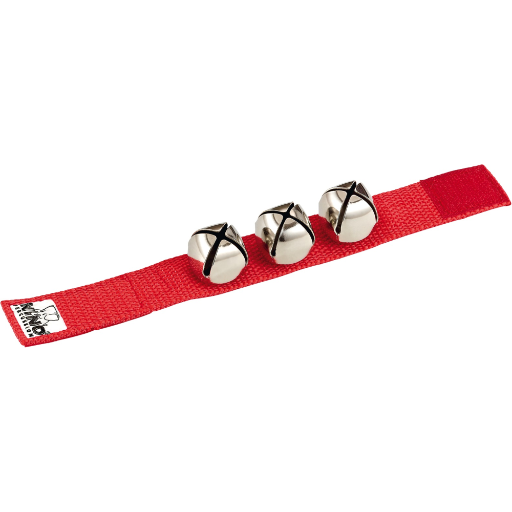 Nino Percussion Wrist Bell Red