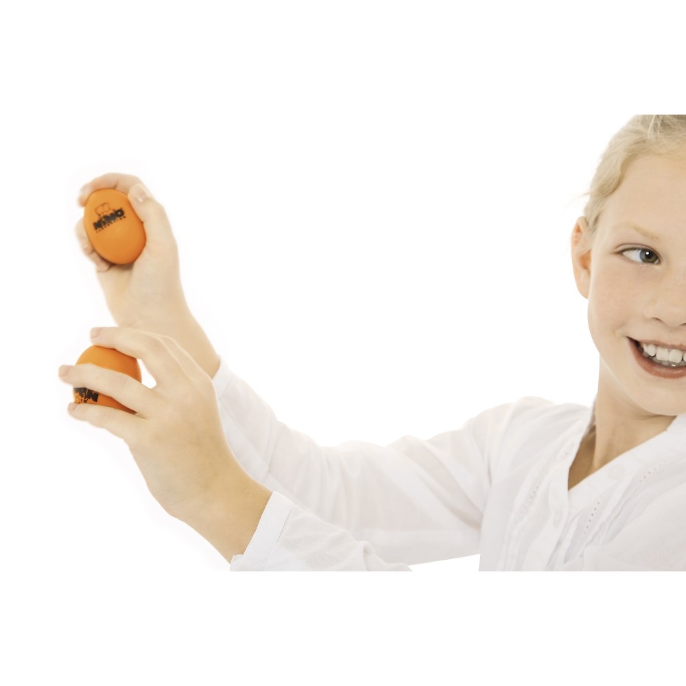 Шейкер Nino Percussion Egg Shaker Pair Orange
