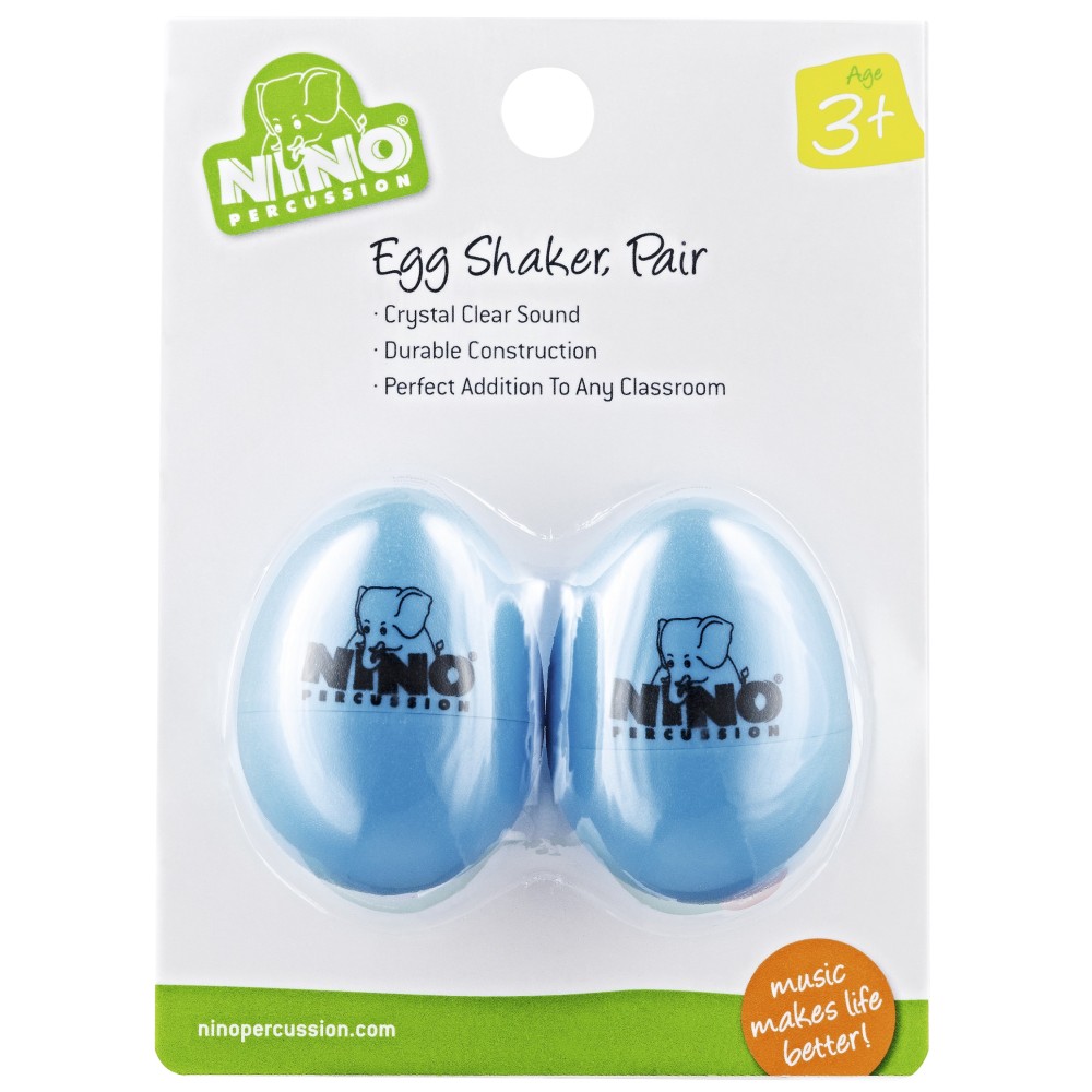 Шейкер Nino Percussion Egg Shaker Pair Sky-Blue