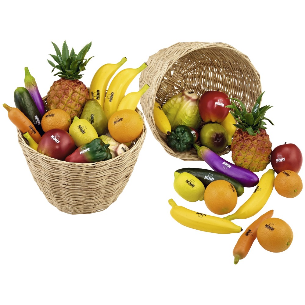 Шейкер Nino Percussion “Fruit & Vegetable” Shaker Assortment 36 Pcs.