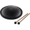 7" Глюкофон хеппі драм MEINL Sonic Energy Small Steel Tongue Drum Black F Minor SSTD1BK