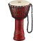 Джембе MEINL PADJ1-M-G Travel Series Rope Tuned Djembe With Goat Skin Head Pharaoh's Script 10" 