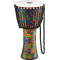 Джембе MEINL PADJ2-L-F Travel Series Rope Tuned Djembe With Synthetic Head Kenyan Quilt 12" 