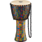 Джембе MEINL PADJ2-L-G Travel Series Rope Tuned Djembe With Goat Skin Head Kenyan Quilt 12" 