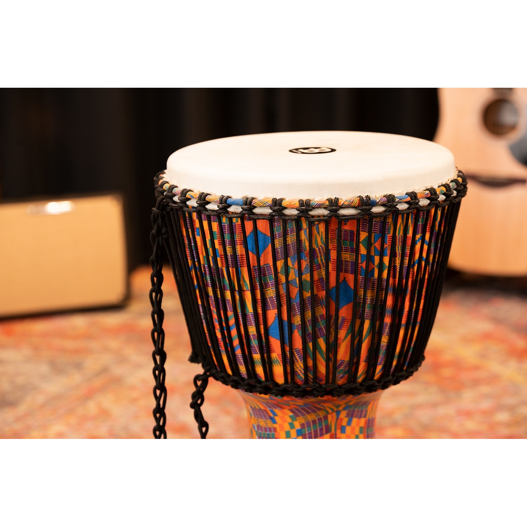 Джембе MEINL PADJ2-XL-F Travel Series Rope Tuned Djembe With Synthetic ...