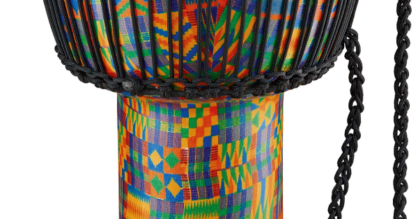 Джембе MEINL PADJ2-XL-F Travel Series Rope Tuned Djembe With Synthetic ...