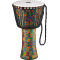Джембе MEINL PADJ2-XL-F Travel Series Rope Tuned Djembe With Synthetic Head Kenyan Quilt 14" 