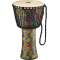 Джембе MEINL PADJ2-XL-G Travel Series Rope Tuned Djembe With Goat Skin Head Kenyan Quilt 14" 