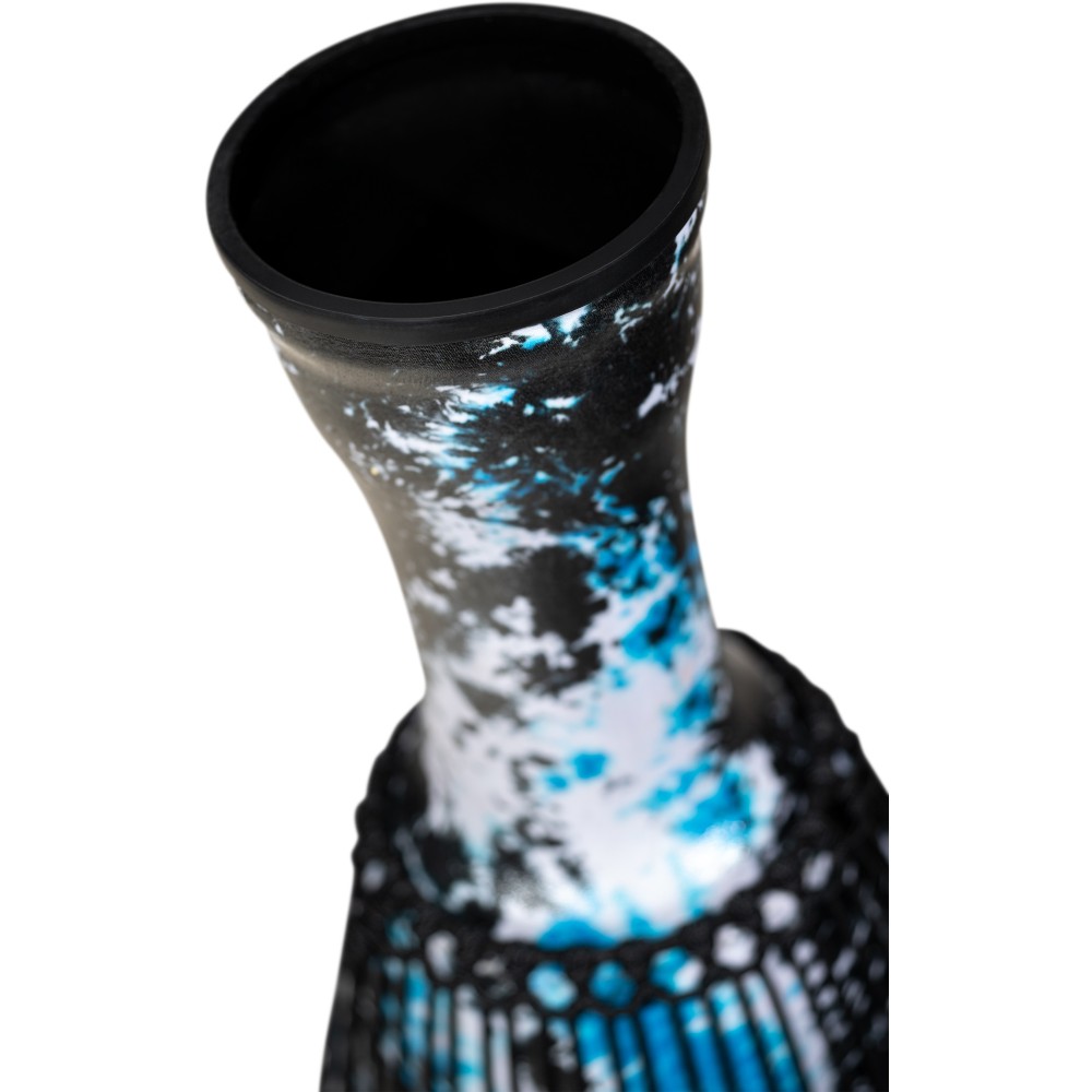 Джембе MEINL PADJ8-M-F Travel Series Rope Tuned Djembe With Synthetic Head Galactic Blue Tie Dye 10"