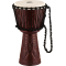 Джембе MEINL PROADJ4-M Professional African Djembe Artisan Edition "African Queen" carving 10"