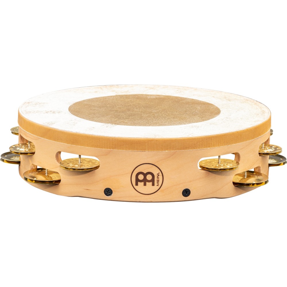 Тамбурін MEINL Headed Artisan Edition Tambourine Solid Brass Jingles AE-MTAH2B